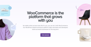 WooCommerce homepage screenshot